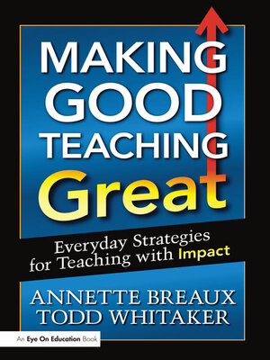 cover image of Making Good Teaching Great